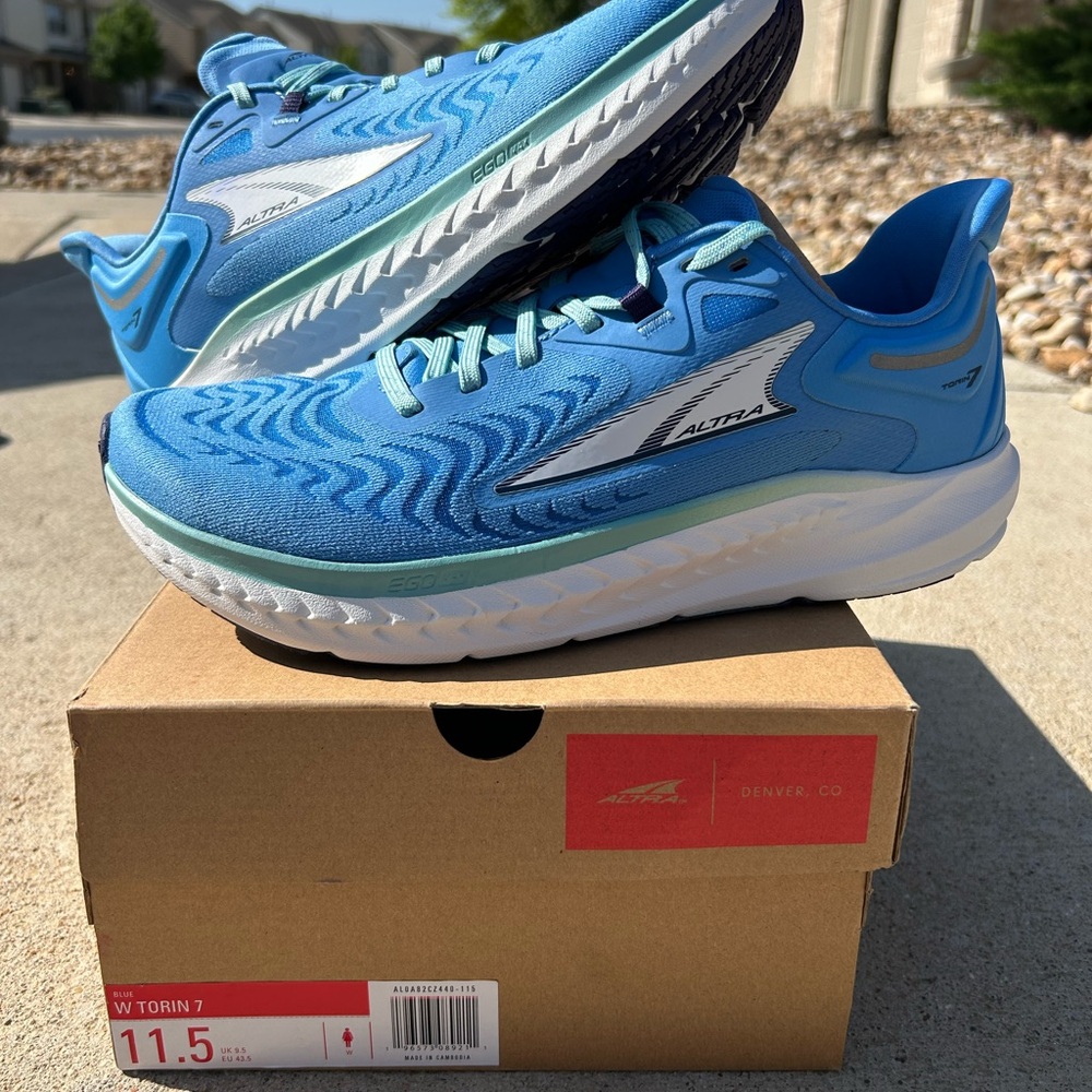 Altra Torin 7 Blue Athletic Shoes